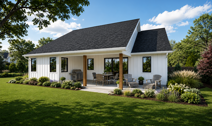 Mascord House Plan 11117: The Cedarfield