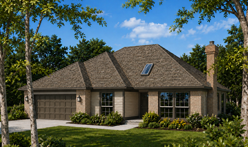 Mascord House Plan 1129: The Martin