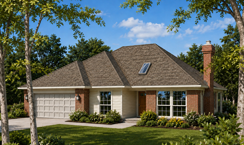 Mascord House Plan 1129: The Martin