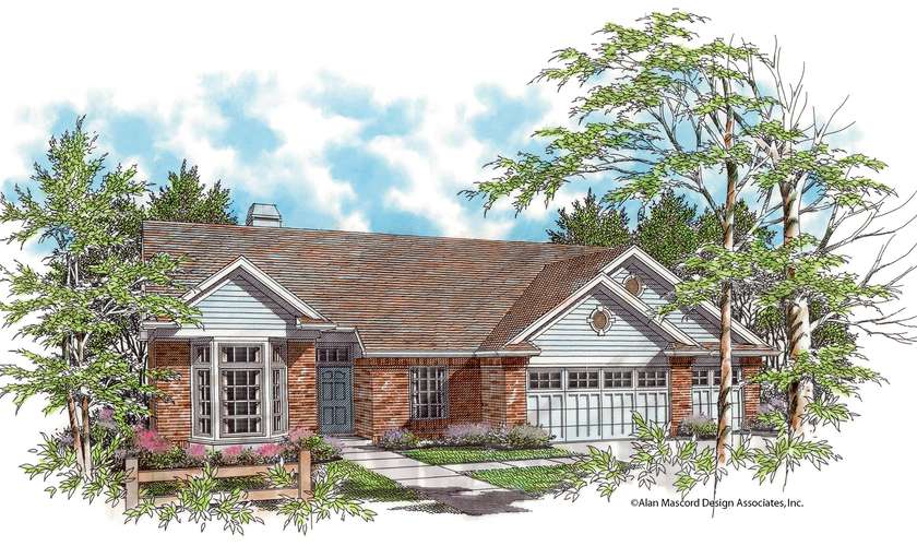 Mascord House Plan 1133: The Payton