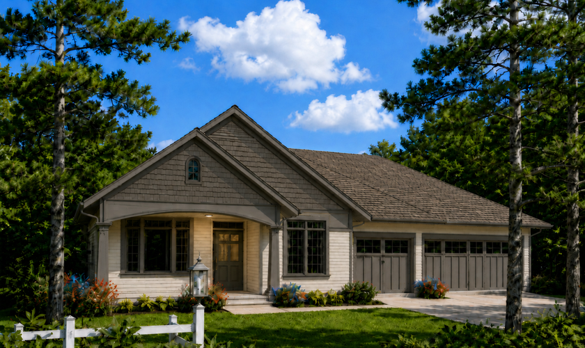 Mascord House Plan 1139: The Aiden