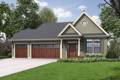 House Plan 1143-3 Car