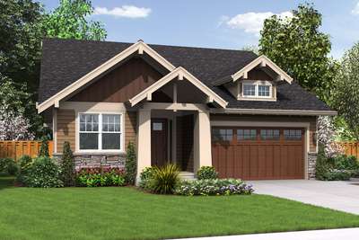 House Plan 1168ES Quail 3 Espresso