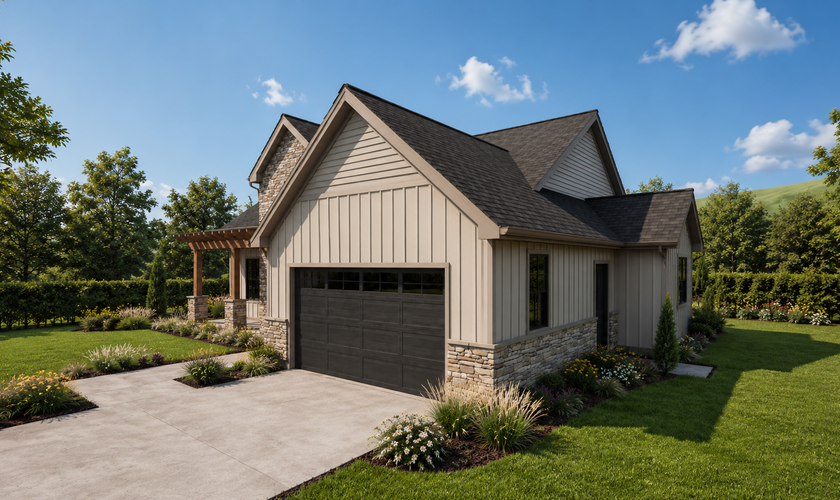 Mascord House Plan 1169C: The Franklin