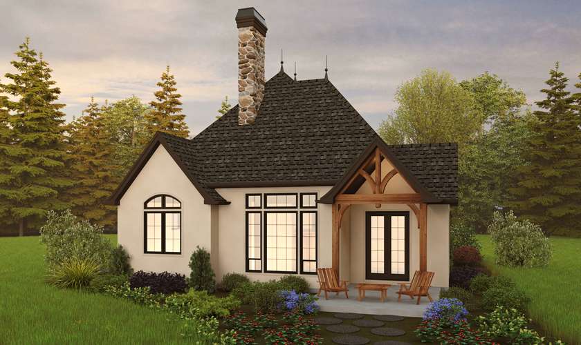 Mascord House Plan B1180: The 