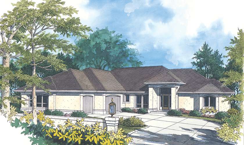 Mascord House Plan 1219: The Glencoe