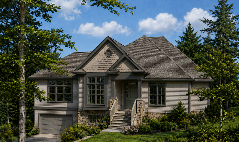 Mascord House Plan 1222: The Fayette