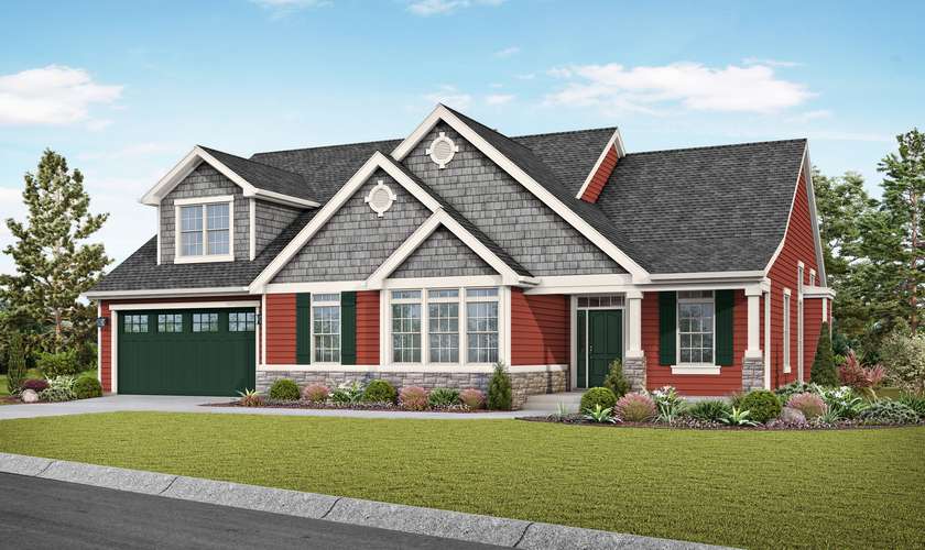 Mascord House Plan 1231EA: The La Quinta