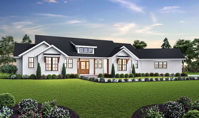 Mascord House Plan 1250C: The Lakeville