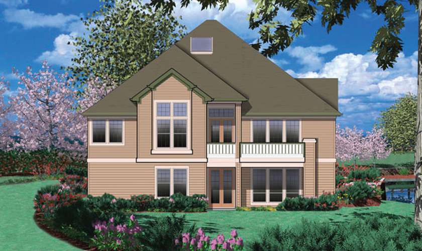 Mascord House Plan 1317: The Kimball