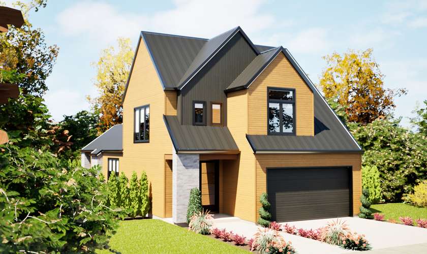 Mascord House Plan 21144B: The Antwerp