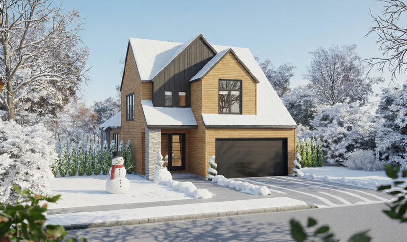 Mascord House Plan 21144B: The Antwerp