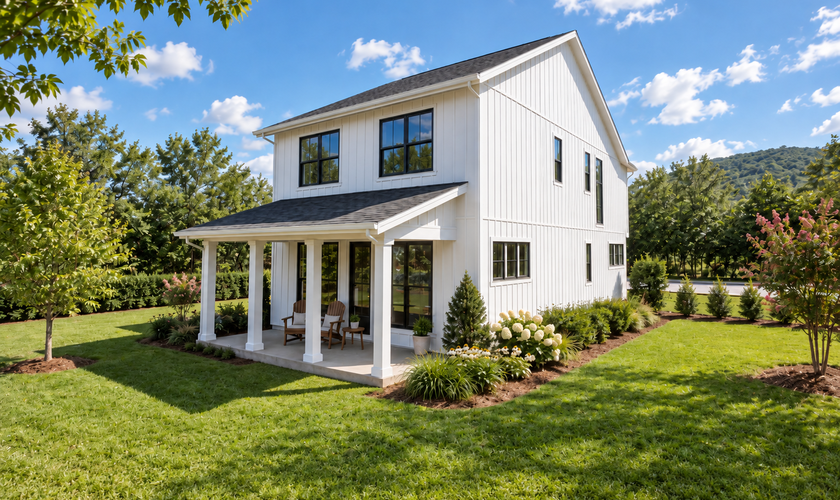 Mascord House Plan 21176A: The Holyfield