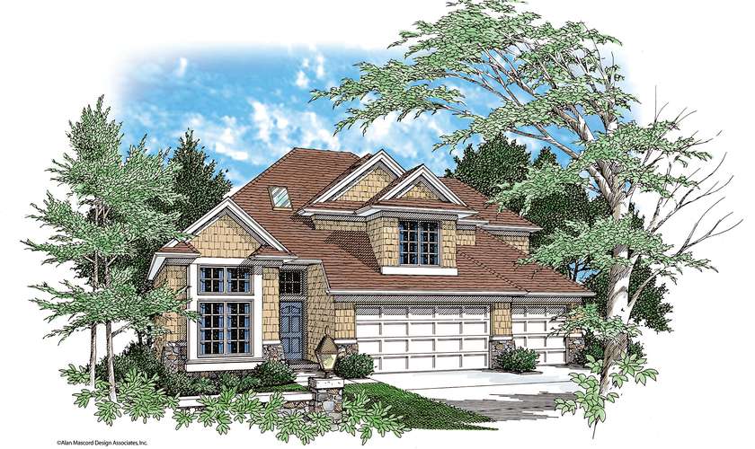 Mascord House Plan 2149C: The Coburn