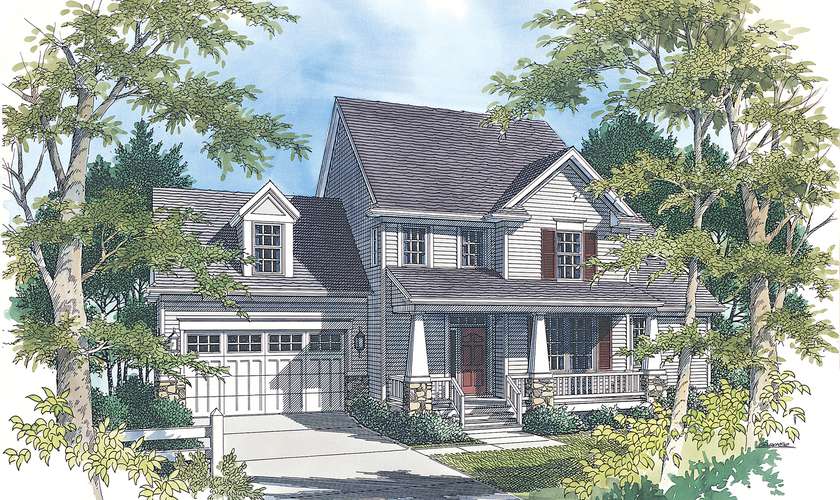 Mascord House Plan 2156: The Mannington