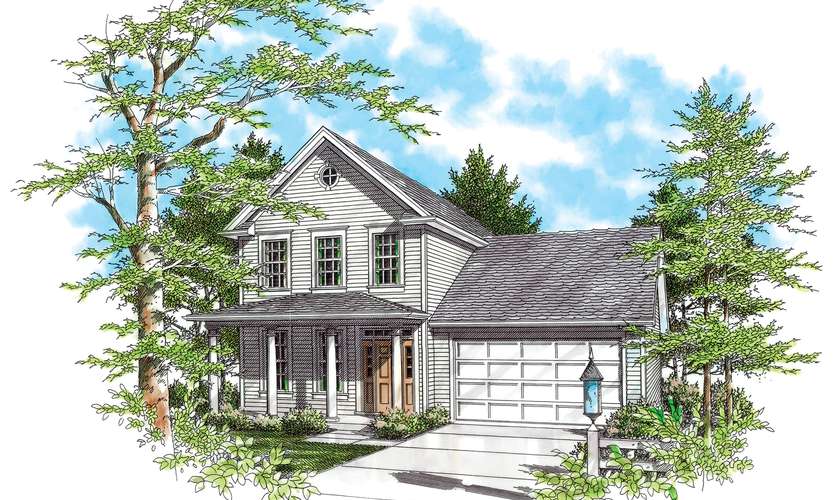 Mascord House Plan 2164: The Somersetter