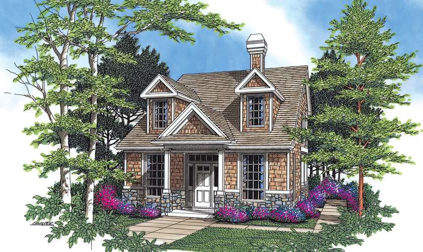 Mascord House Plan 2171C: The Greeley