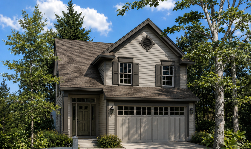 Mascord House Plan 2174: The Mandel