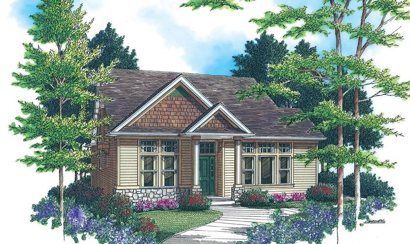 Mascord House Plan 2184A: The Whitney