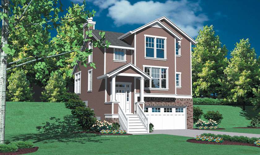 Mascord House Plan 2194: The Amerston