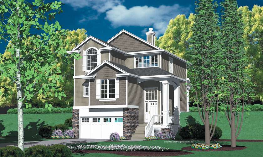 Mascord House Plan 2196A: The Benson