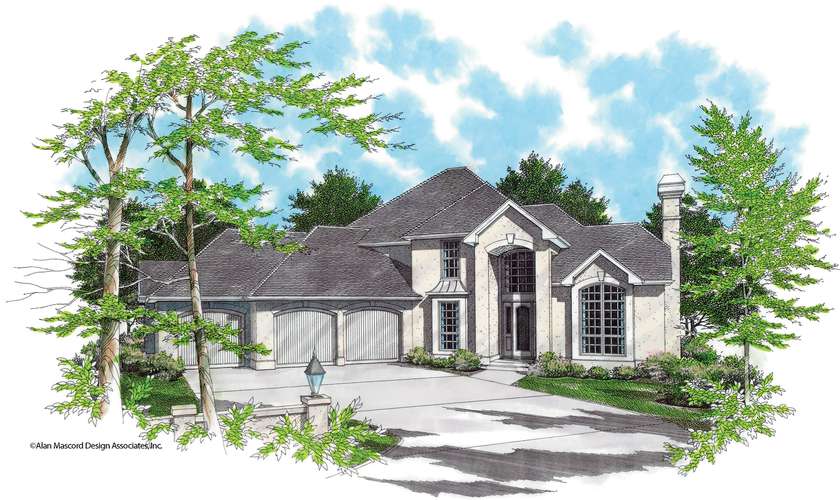 Mascord House Plan 2207: The Winnfield