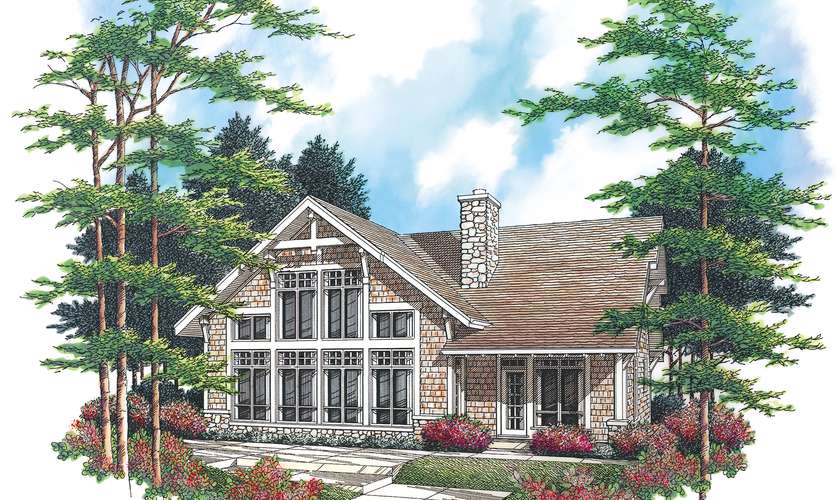 Mascord House Plan B22117: The Redmond