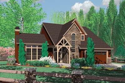 House Plan 22132 Hackett