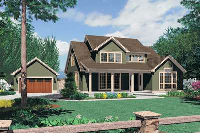 House Plan 22135 Greensburg