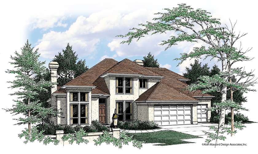 Mascord House Plan 2213DC: The Duson