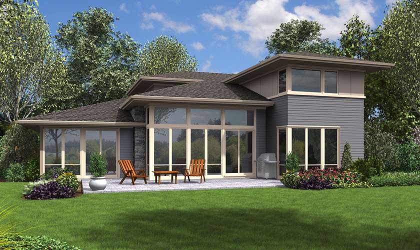 Mascord House Plan 22180BA: The Perry