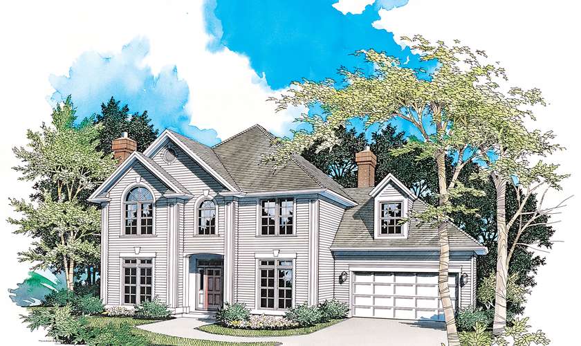 Mascord House Plan B2228L: The Oakdale