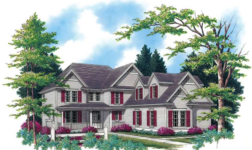 Mascord House Plan 2239PG: The Inwood