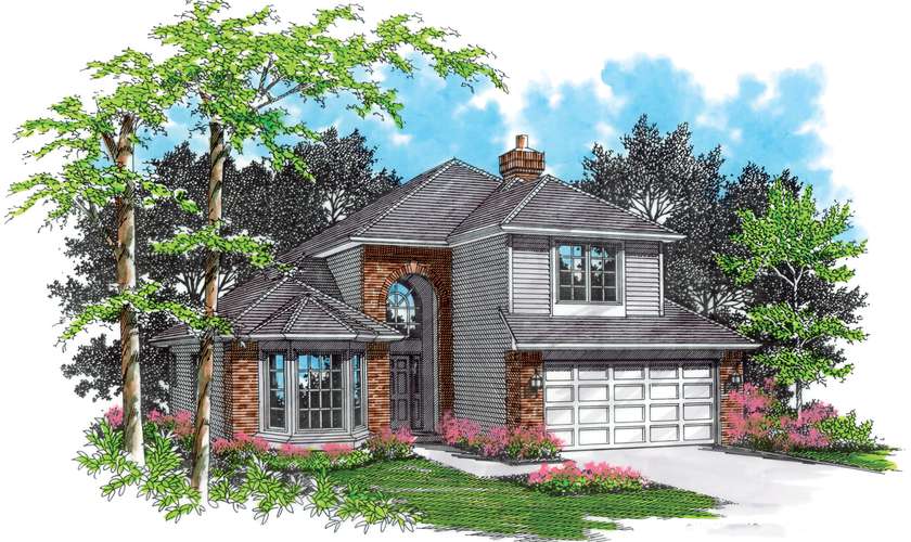 Mascord House Plan 2247C: The Keithsform