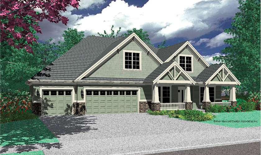 Mascord House Plan 2270C: The Kenton