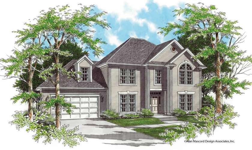 Mascord House Plan B2288A: The Stinson