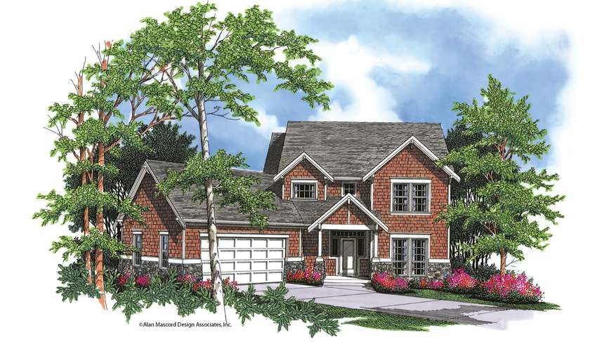 Mascord House Plan 2293: The Seguard