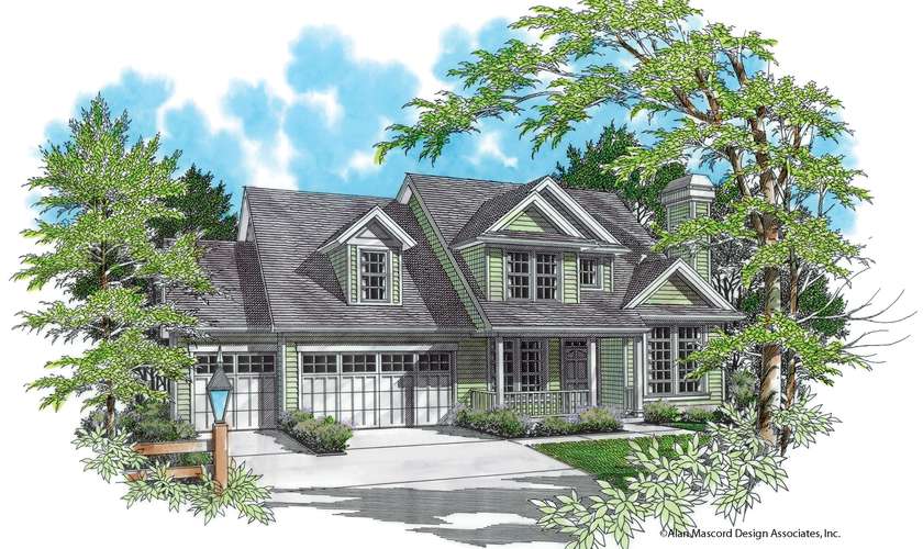 Mascord House Plan B2294: The Pomeroy