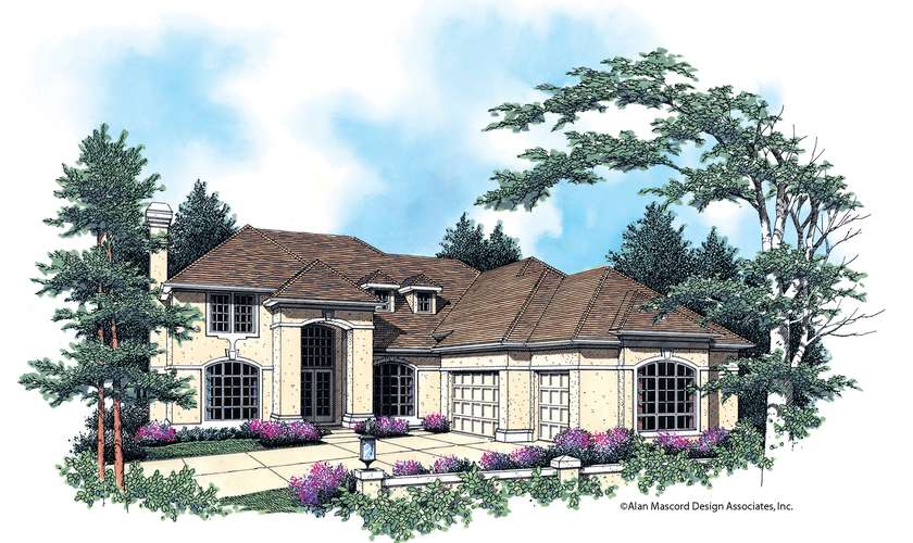 Mascord House Plan 2310K: The Halverson