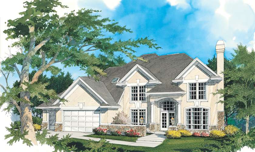 Mascord House Plan B2313A: The Rosenfeld