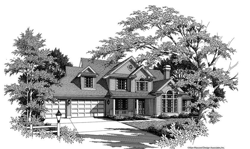 Mascord House Plan 2342: The Sundstrom