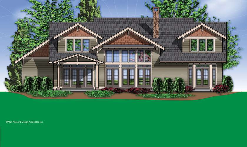 Mascord House Plan B2362: The Leesville