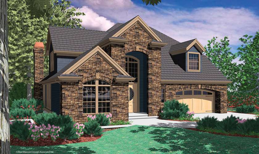 Mascord House Plan 2366: The Rockspring