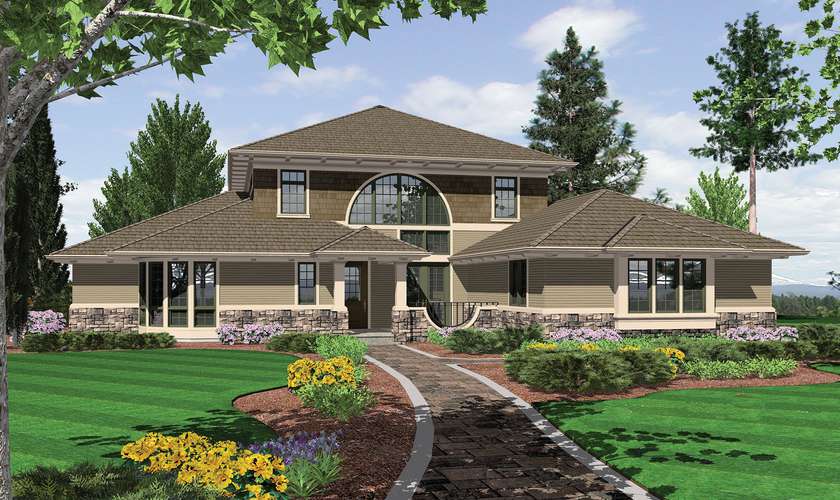 Mascord House Plan 2375: The Tyndall