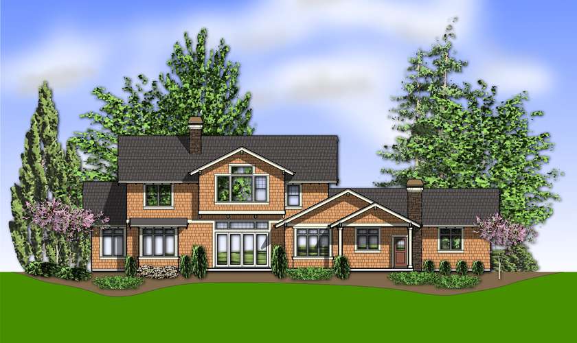 Mascord House Plan 2383: The Lofton