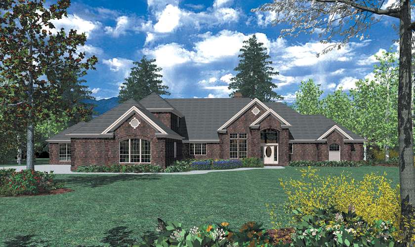 Mascord House Plan 2420: The Gatelyn