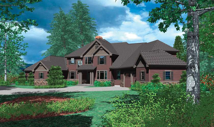 Mascord House Plan 2421: The Ingram