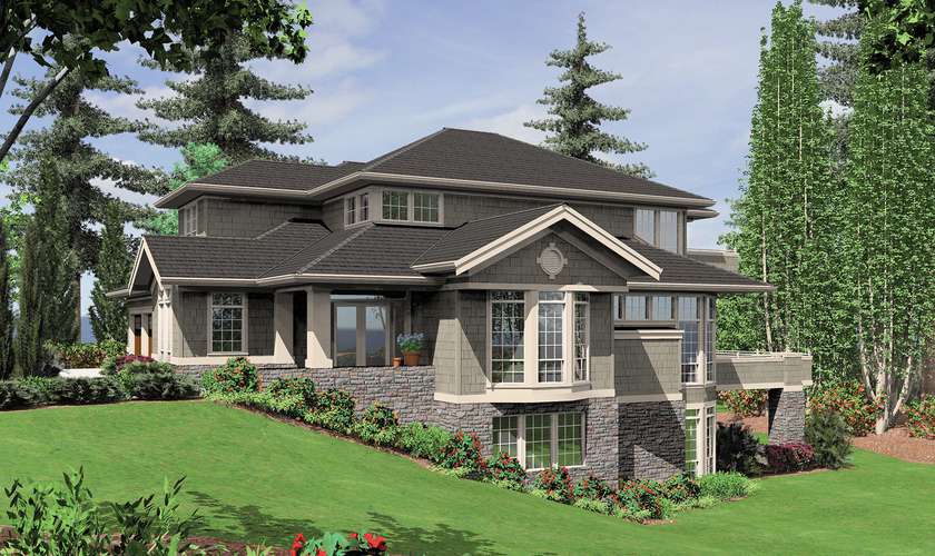 Mascord House Plan 2423: The Mendon