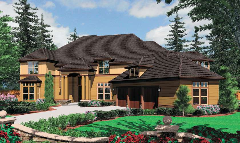 Mascord House Plan 2430: The Everton