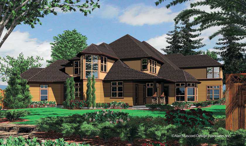 Mascord House Plan 2430: The Everton